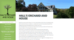 Desktop Screenshot of hallsorchard.com